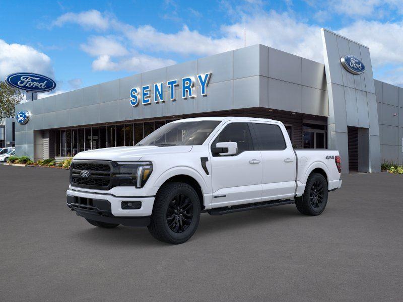 Star White Metallic Tri-Coat 2026 Ford F-150 Lariat SuperCrew 4WD Pickup Truck Four-Wheel Drive Automatic