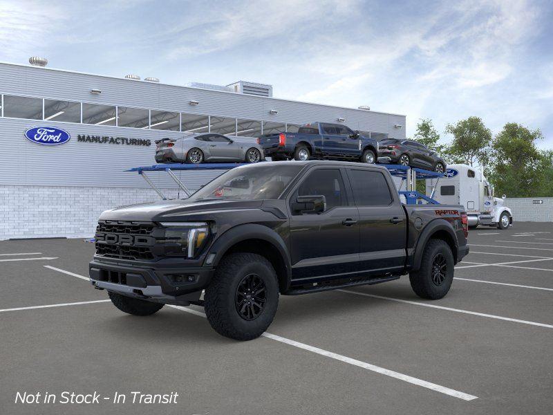 Agate Black Metallic 2026 Ford F-150 Raptor SuperCrew 4WD Pickup Truck Four-Wheel Drive Automatic