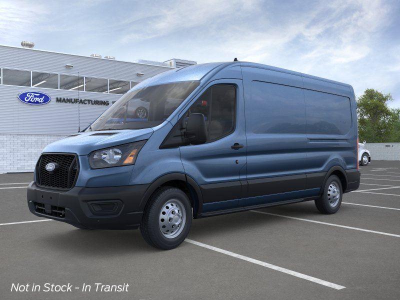 Blue Metallic 2026 Ford Transit Cargo Van All-Wheel Drive 