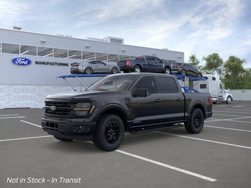 Agate Black Metallic 2026 Ford F-150 Pickup Truck Four-Wheel Drive Automatic
