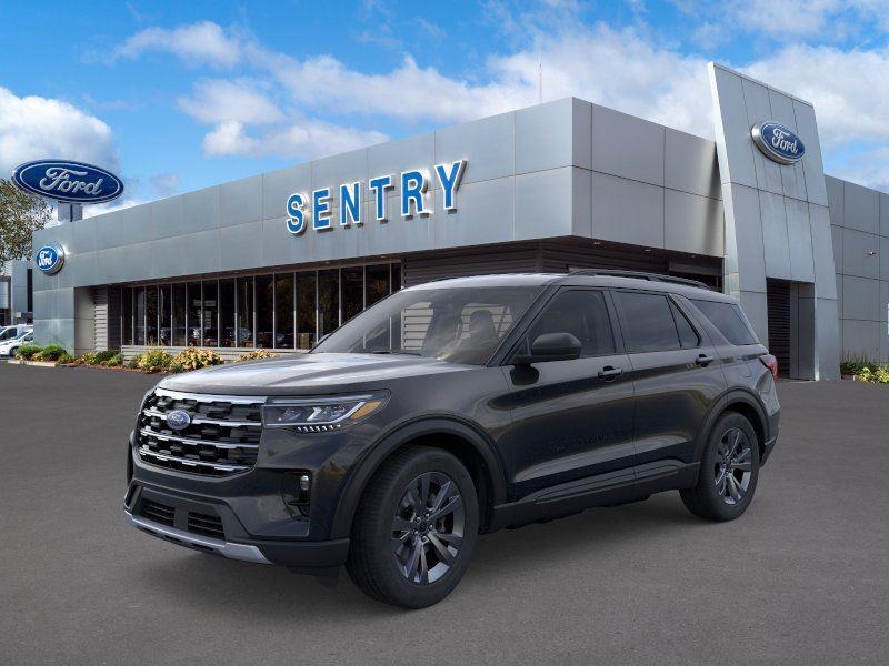 Agate Black Metallic 2026 Ford Explorer SUV / Crossover All-Wheel Drive Automatic