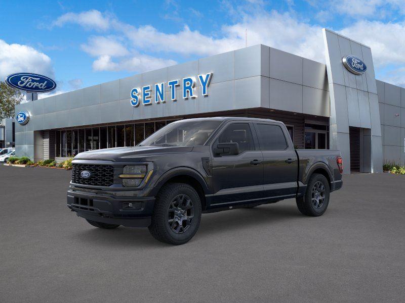 Agate Black Metallic 2026 Ford F-150 Pickup Truck Four-Wheel Drive Automatic