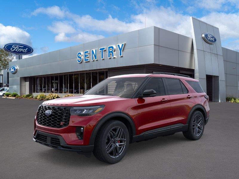 Rapid Red Metallic Tinted Clearcoat 2026 Ford Explorer SUV / Crossover All-Wheel Drive Automatic