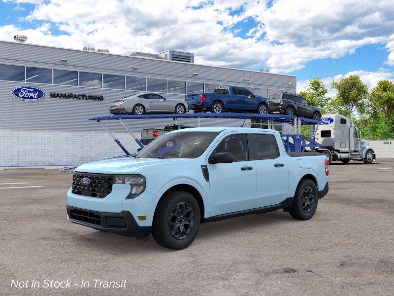 Light Blue 2026 Ford Maverick Pickup Truck All-Wheel Drive Continuously Variable Transmission