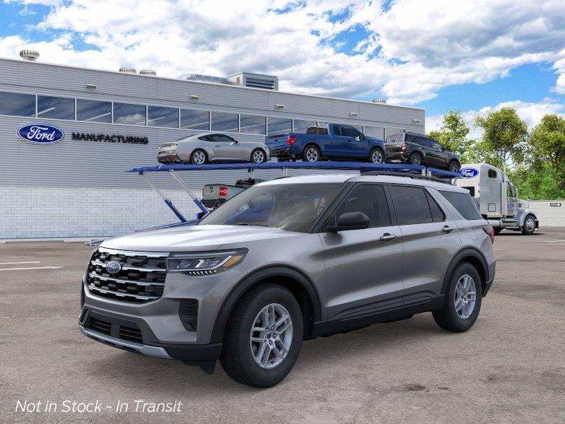 Carbonized Gray Metallic 2026 Ford Explorer SUV / Crossover All-Wheel Drive Automatic