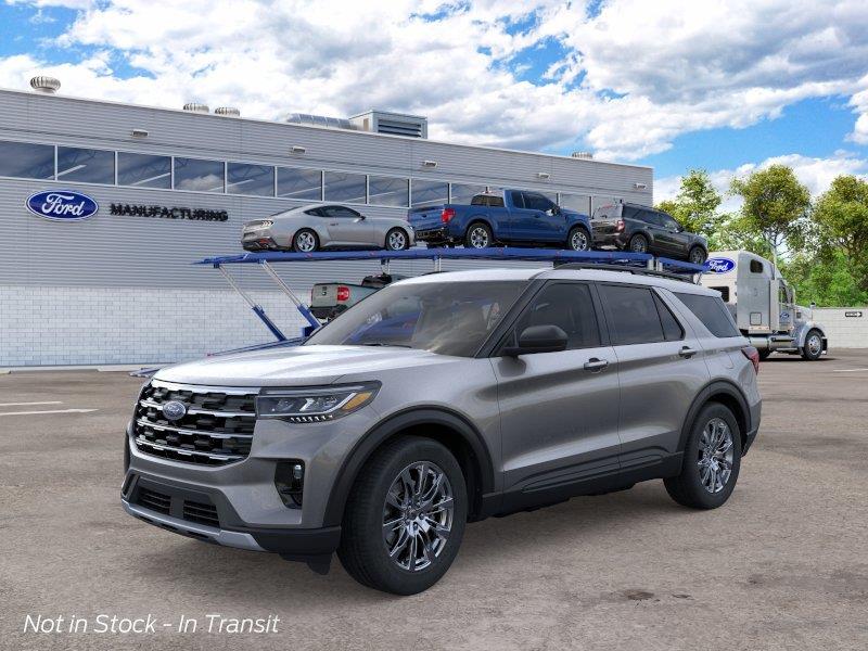 Carbonized Gray Metallic 2026 Ford Explorer SUV / Crossover All-Wheel Drive Automatic