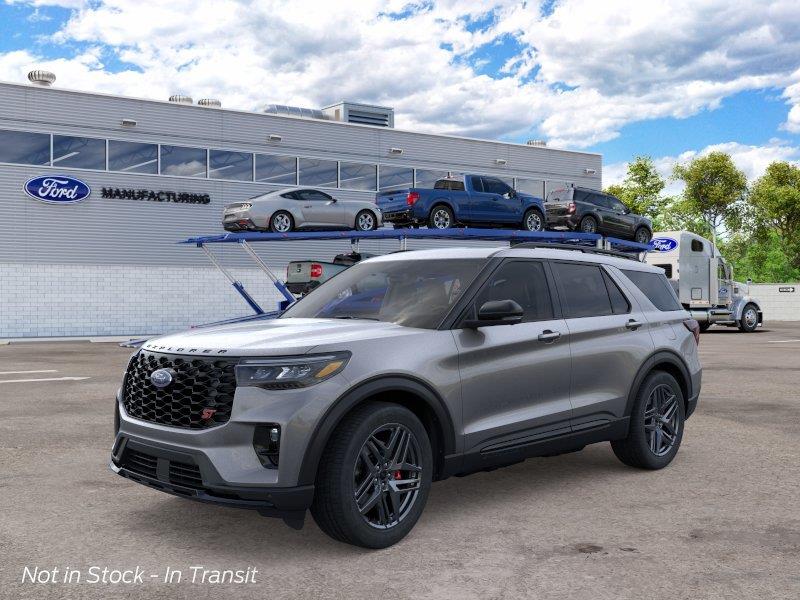Carbonized Gray Metallic 2026 Ford Explorer SUV / Crossover All-Wheel Drive Automatic