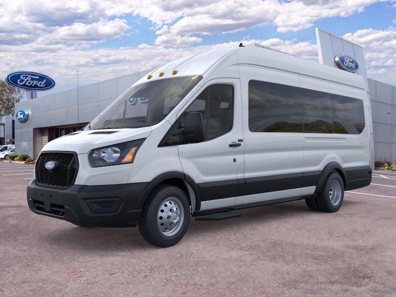 Oxford White 2026 Ford Transit Passenger Van All-Wheel Drive 