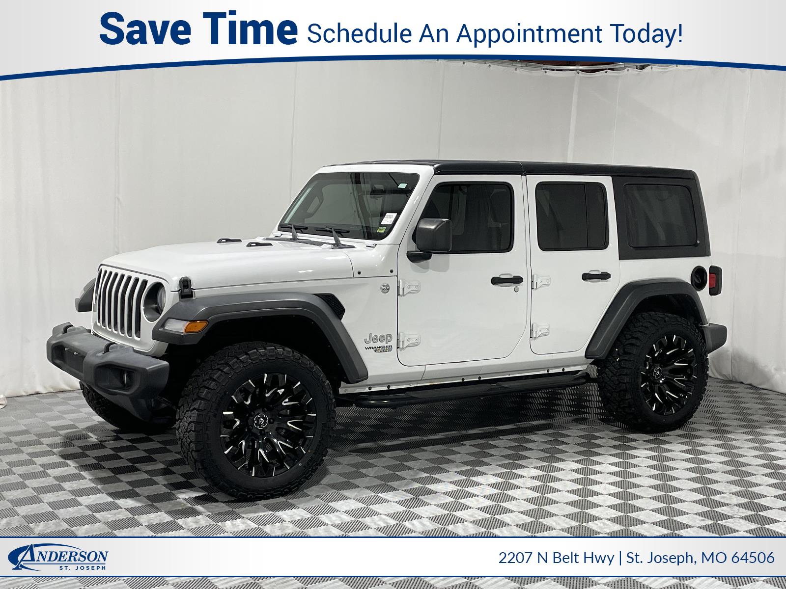 Used 2018 Jeep Wrangler Unlimited Sport S SUV for sale in St Joseph MO