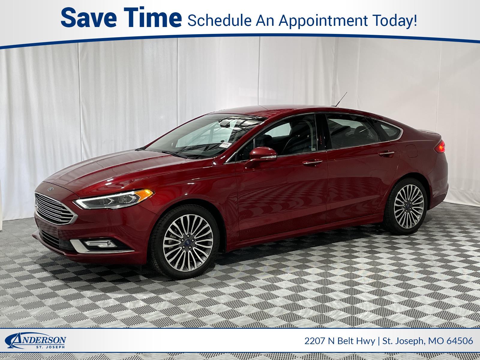 Used 2017 Ford Fusion Titanium Sedan for sale in St Joseph MO