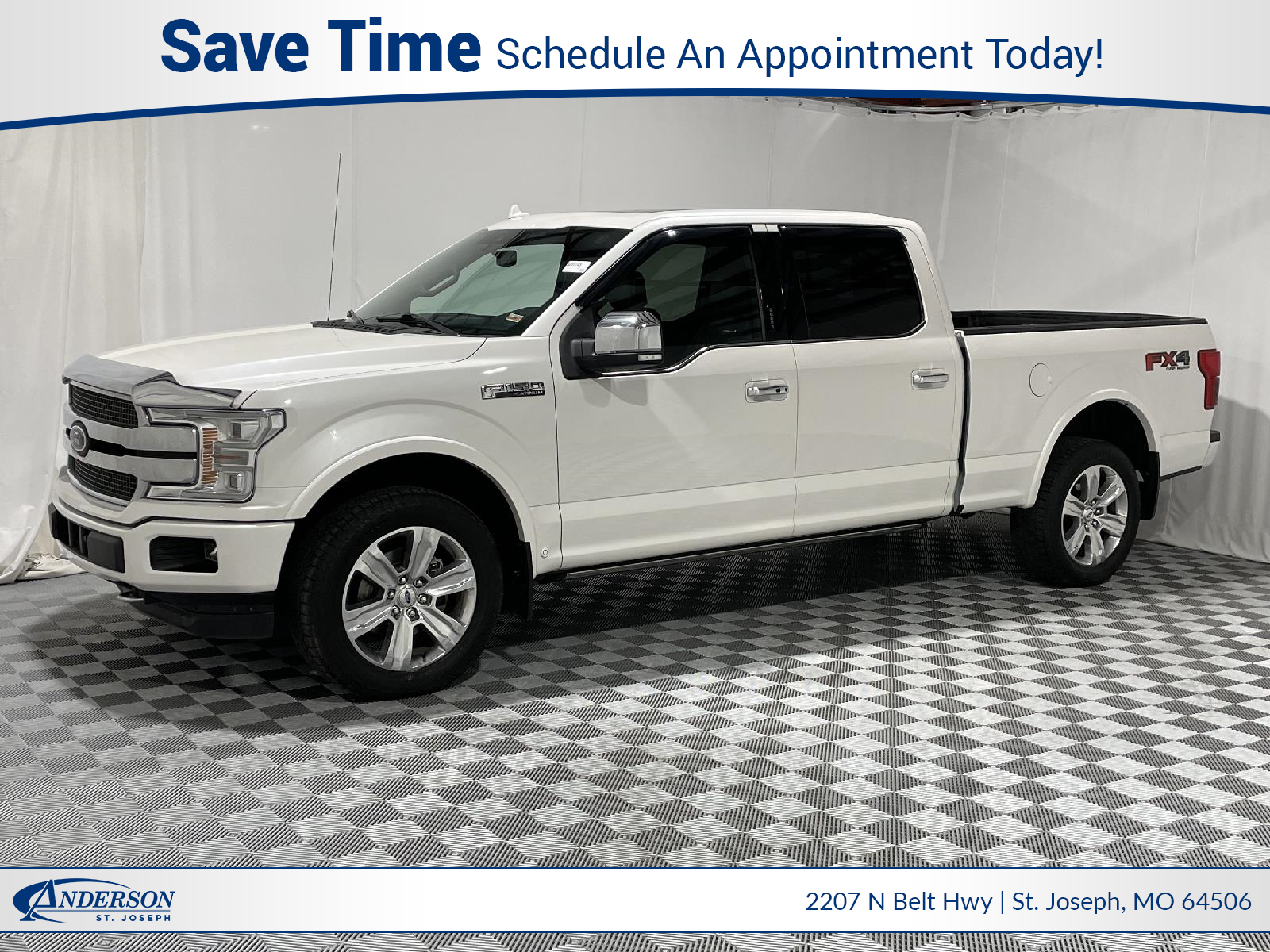 Used 2019 Ford F-150 Platinum Crew Cab Truck for sale in St Joseph MO