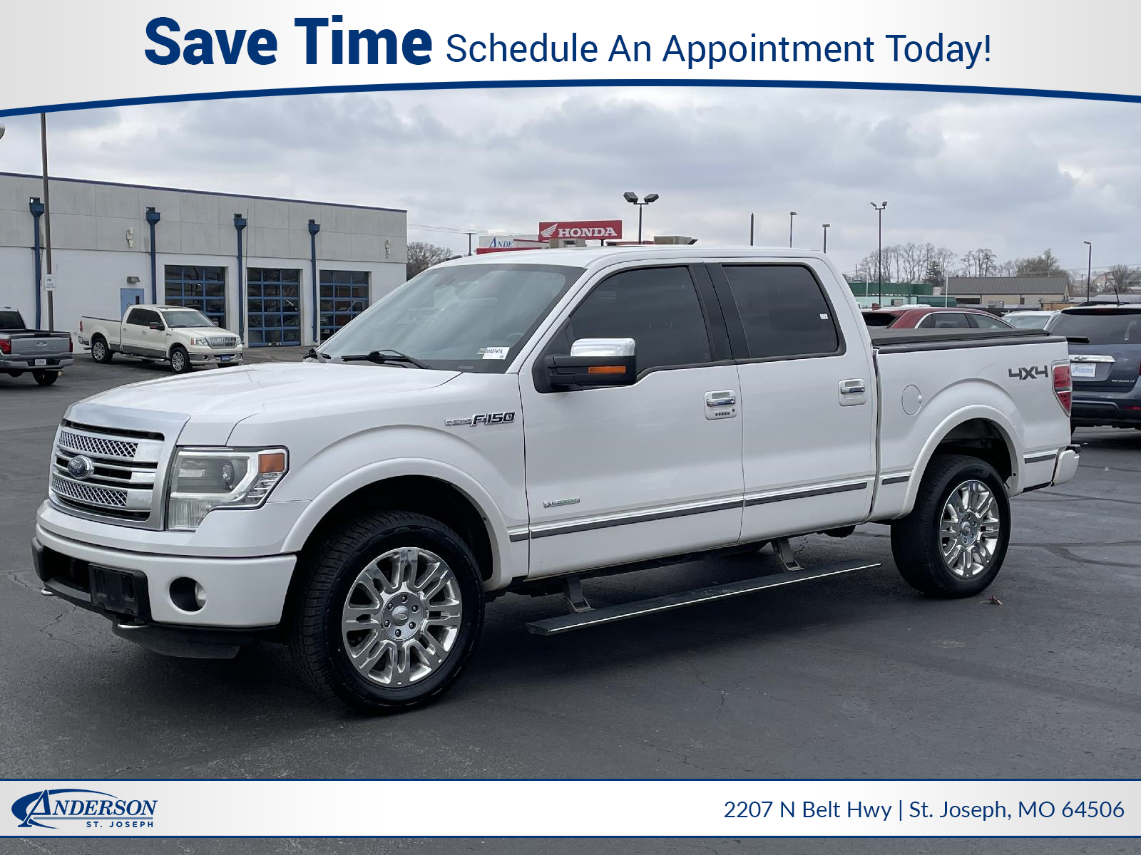 Used 2013 Ford F-150 Platinum Crew Cab Truck for sale in St Joseph MO