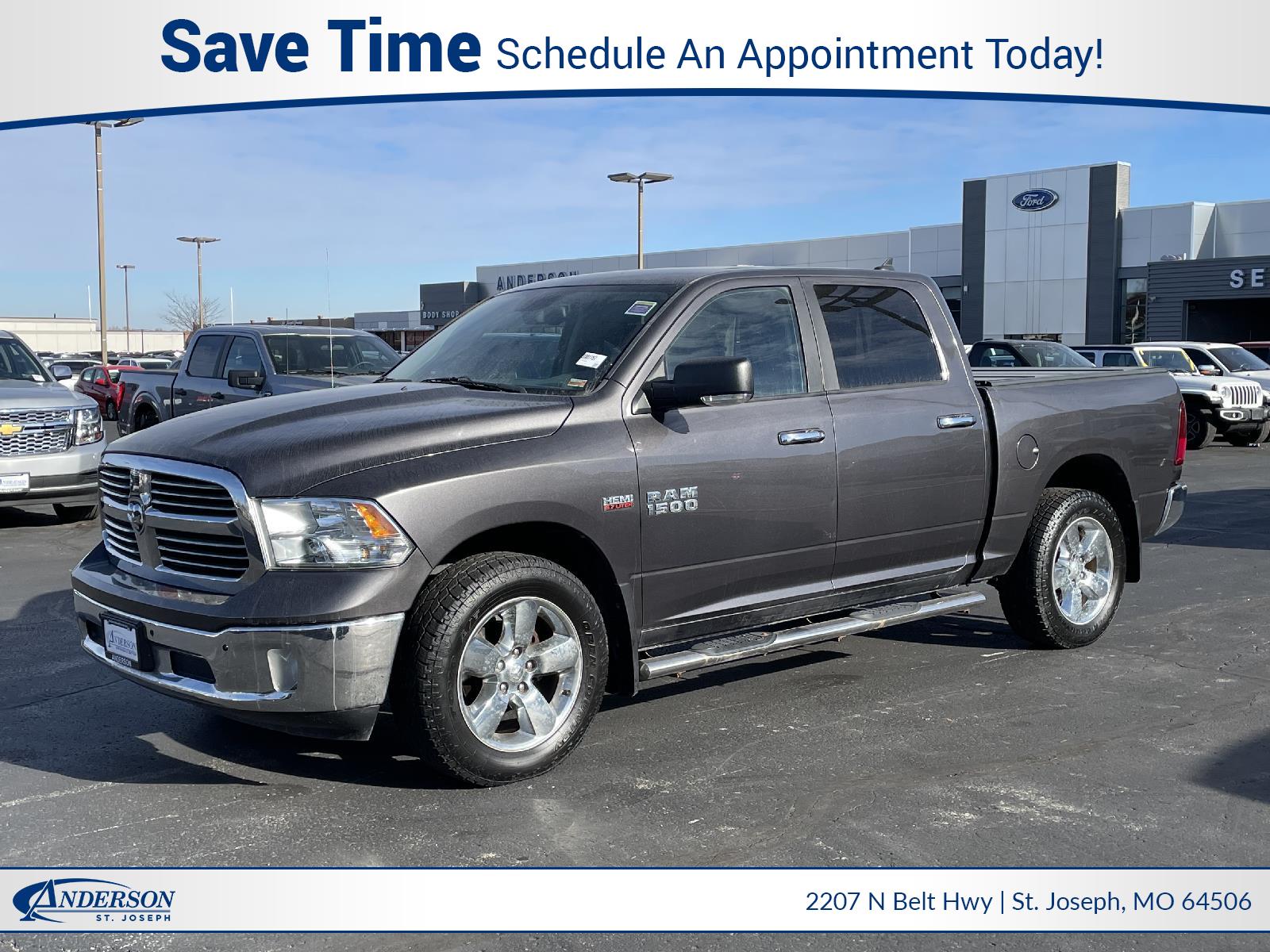 Used 2015 Ram 1500 Big Horn Crew Cab Truck for sale in St Joseph MO