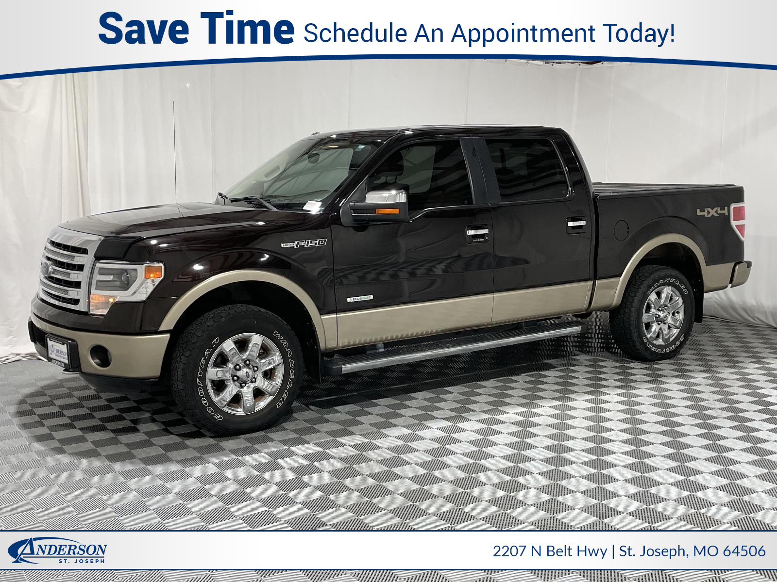 Used 2014 Ford F-150 Lariat Crew Cab Truck for sale in St Joseph MO