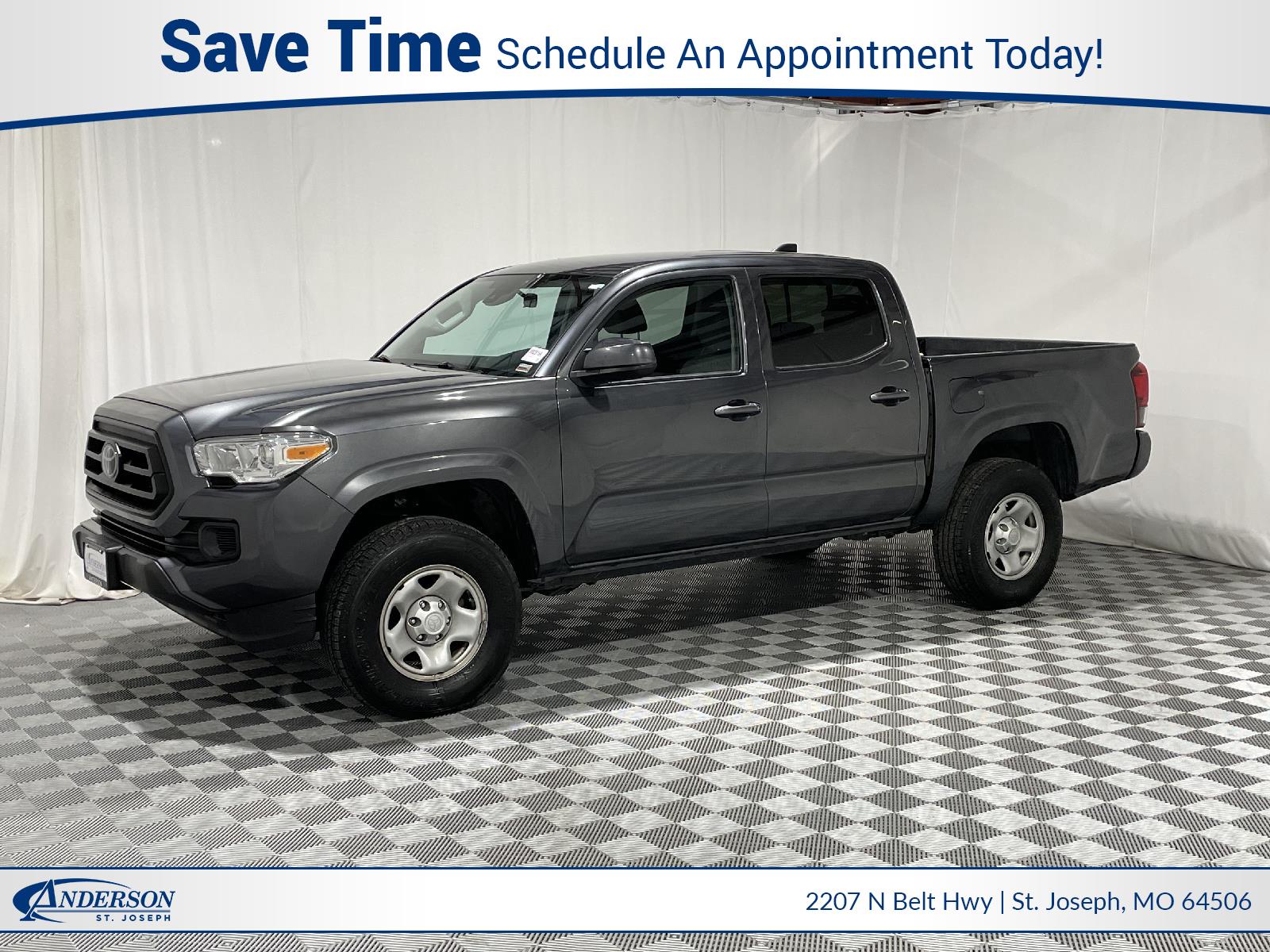 Used 2021 Toyota Tacoma 4WD SR Double Cab Truck for sale in St Joseph MO