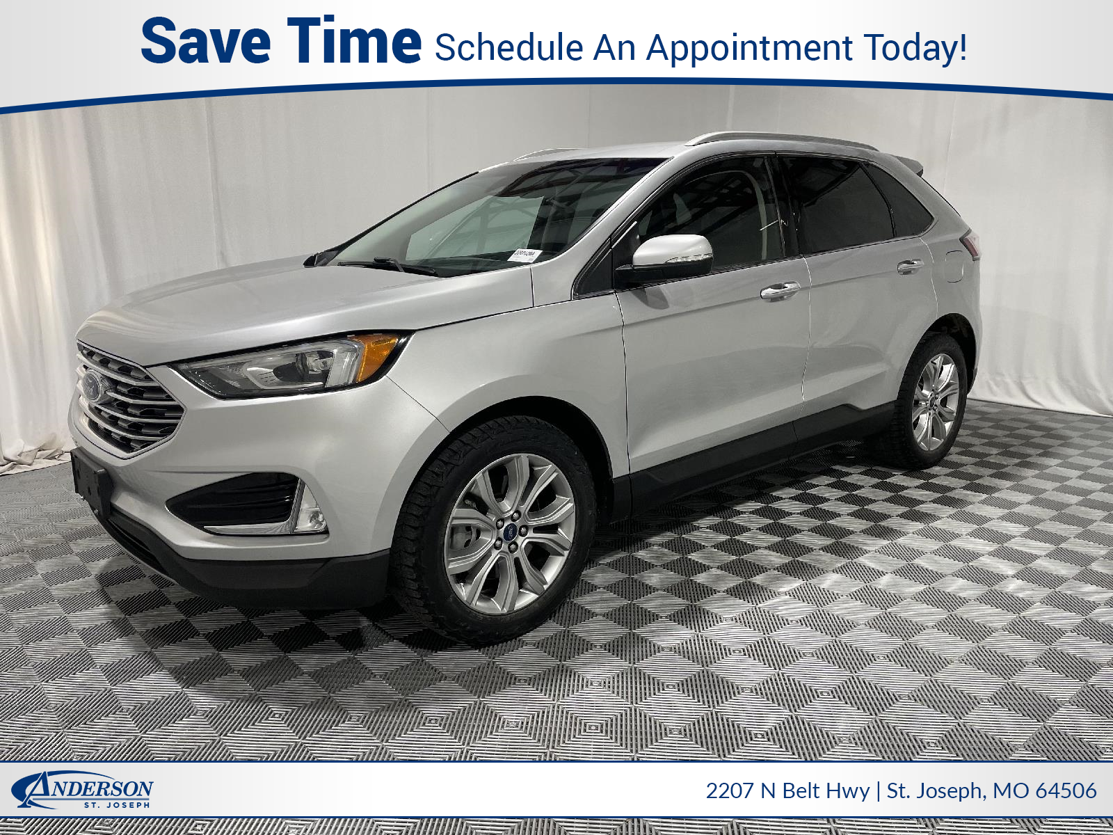 Used 2019 Ford Edge Titanium Stock: 3002820A