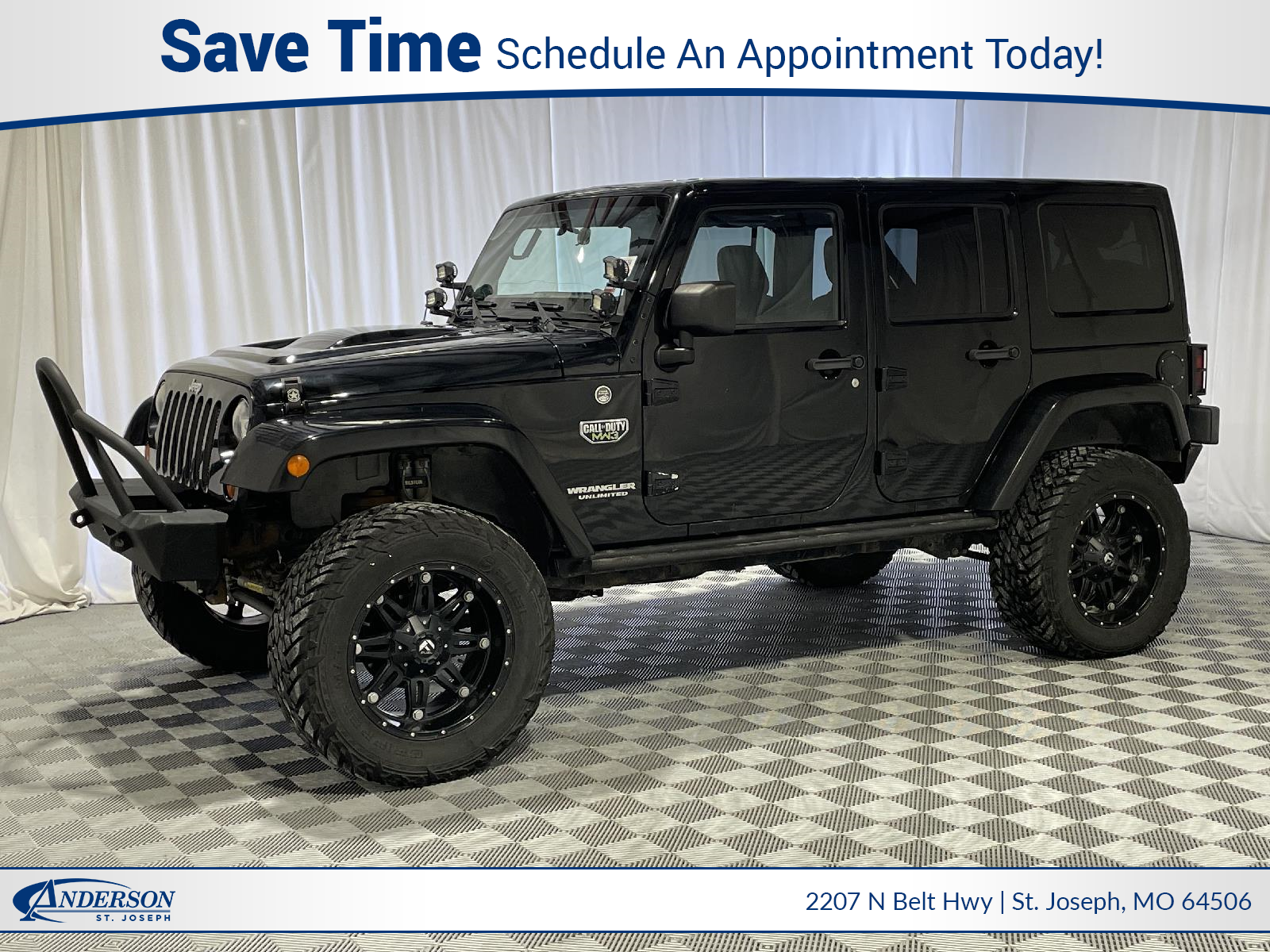 Used 2012 Jeep Wrangler Unlimited Call of Duty MW3 4 door for sale in St Joseph MO