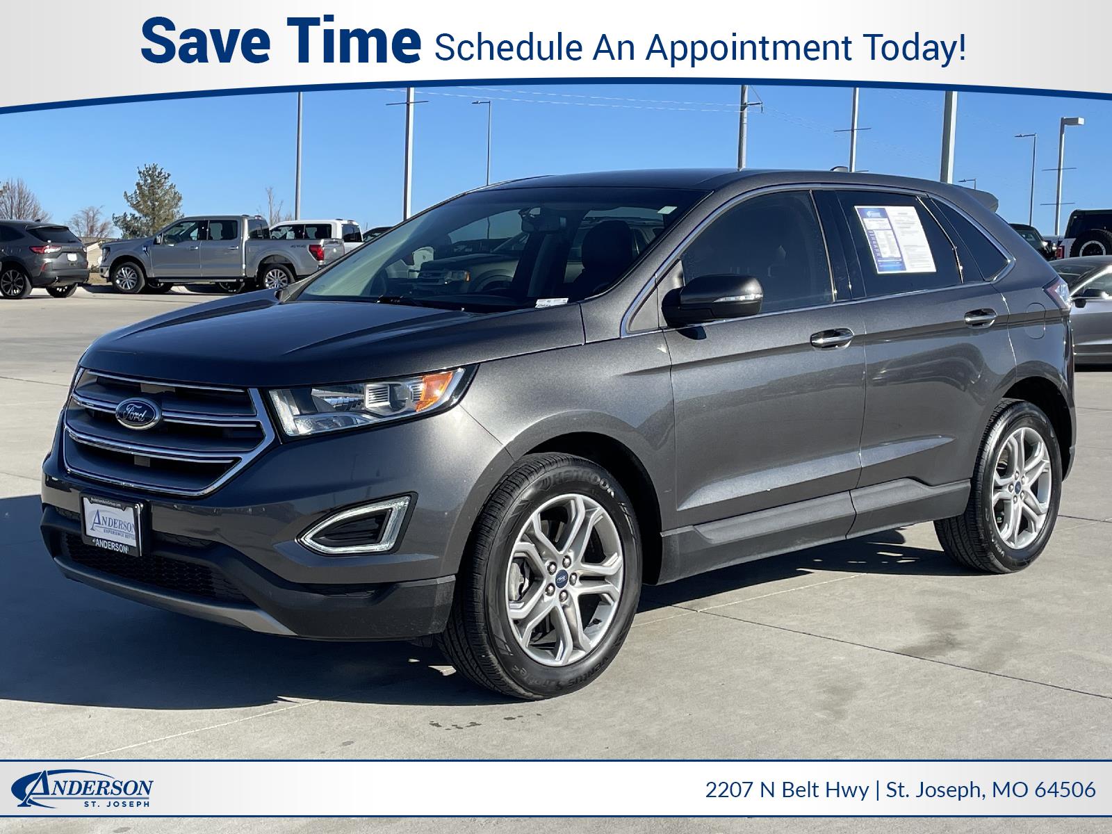 Used 2017 Ford Edge Titanium SUV for sale in St Joseph MO