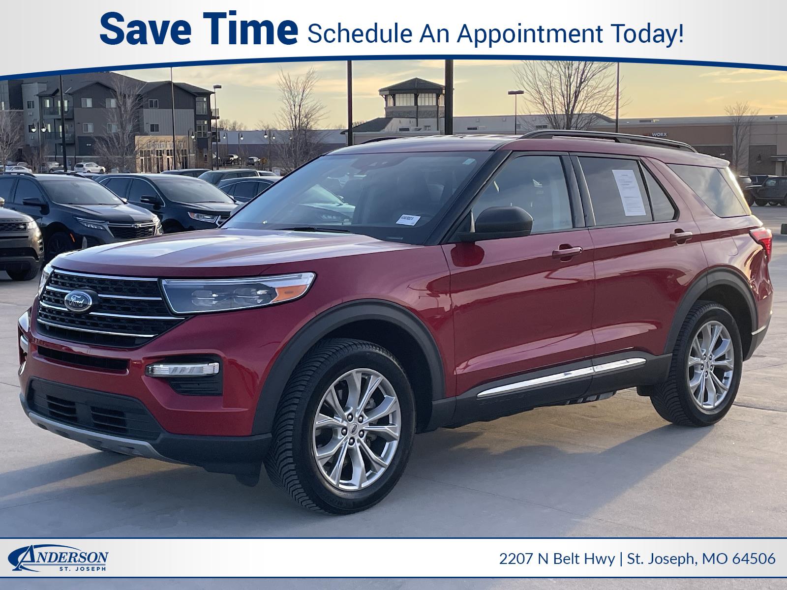 Used 2021 Ford Explorer XLT SUV for sale in St Joseph MO