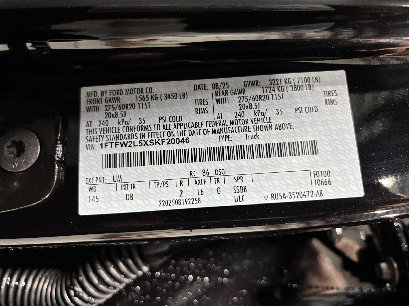 New 2025 Ford F-150 for sale in St. Joseph MO