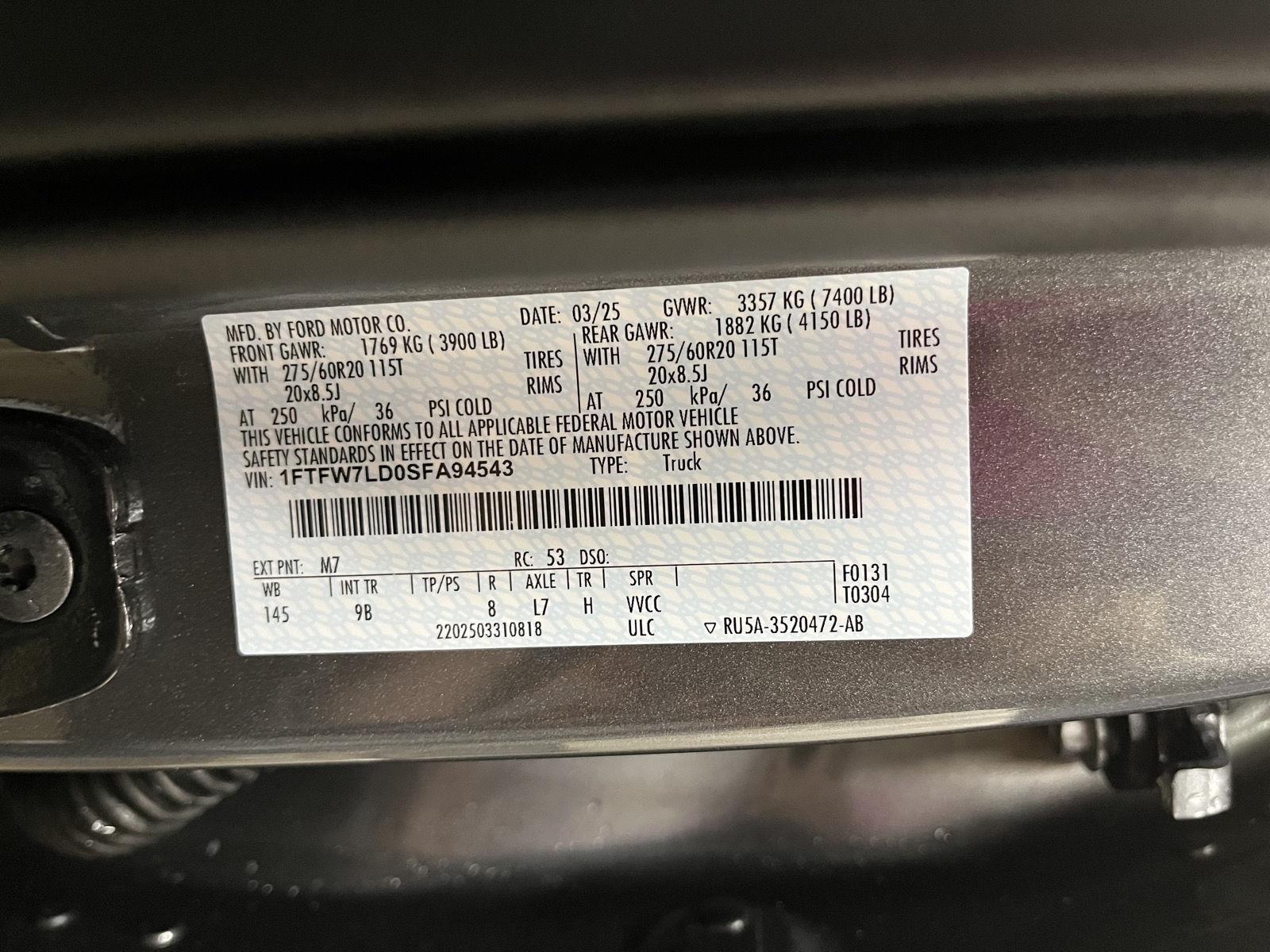 New 2025 Ford F-150 for sale in St. Joseph MO