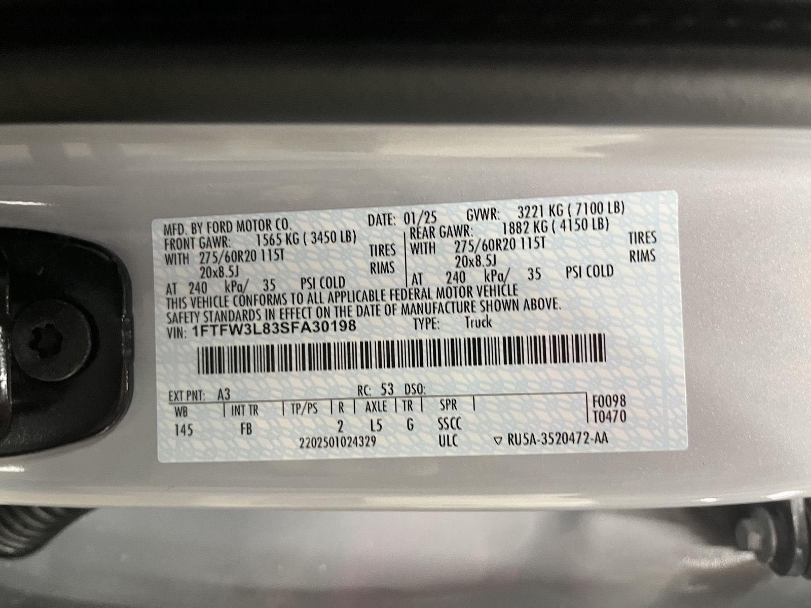 New 2025 Ford F-150 for sale in St. Joseph MO