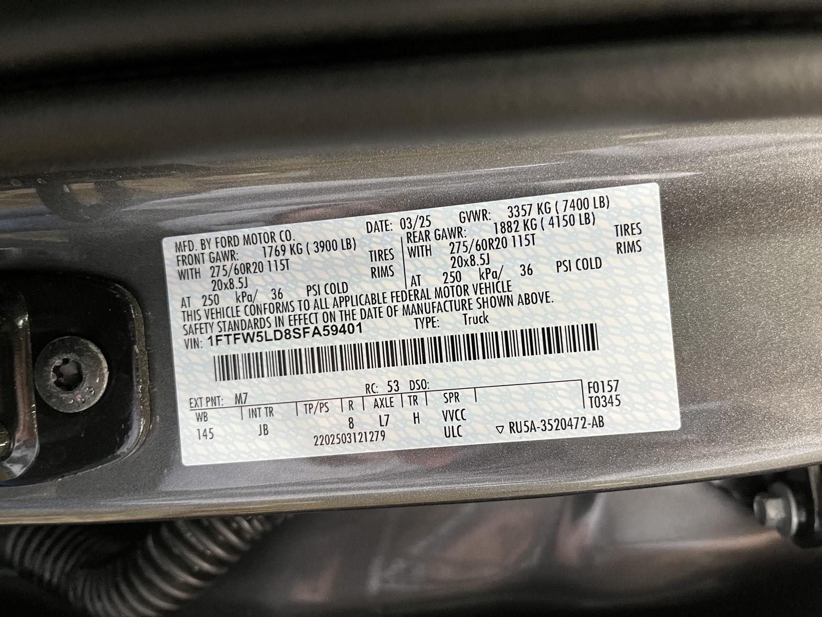 New 2025 Ford F-150 for sale in St. Joseph MO