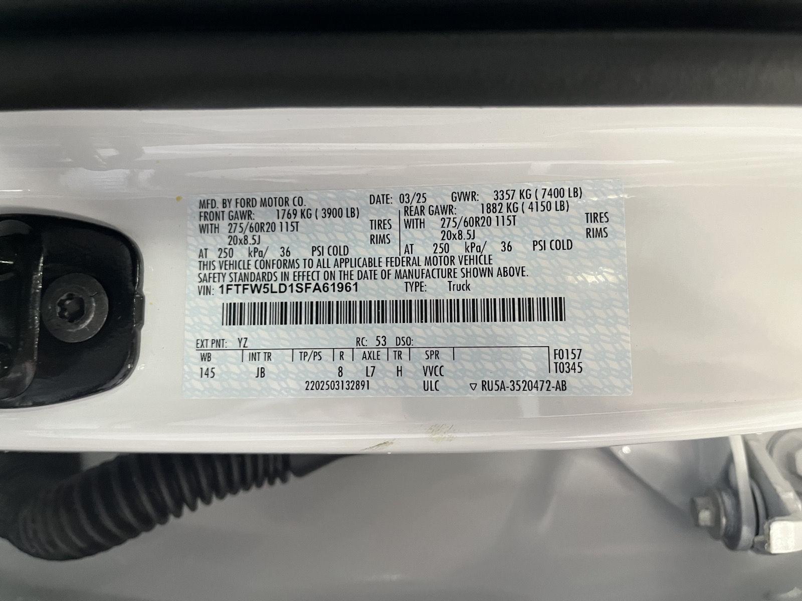 New 2025 Ford F-150 for sale in St. Joseph MO