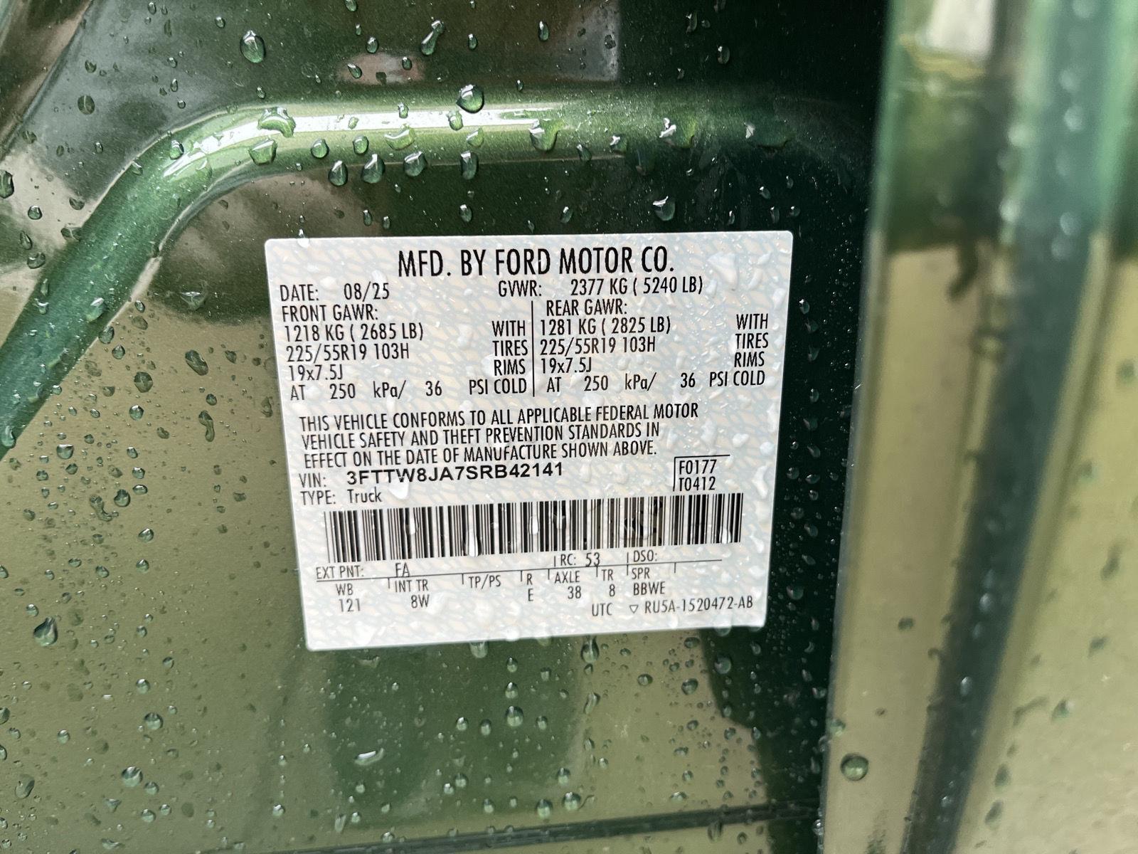 New 2025 Ford Maverick for sale in St. Joseph MO