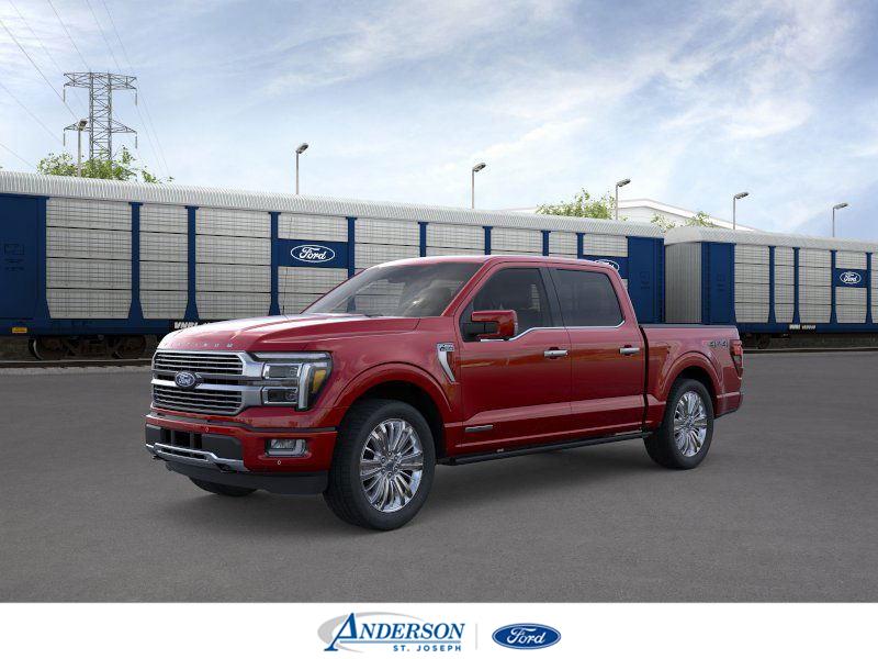 New 2025 Ford F-150 Platinum 4WD SuperCrew 5.5' Box Crew Cab Truck for sale in St. Joseph MO