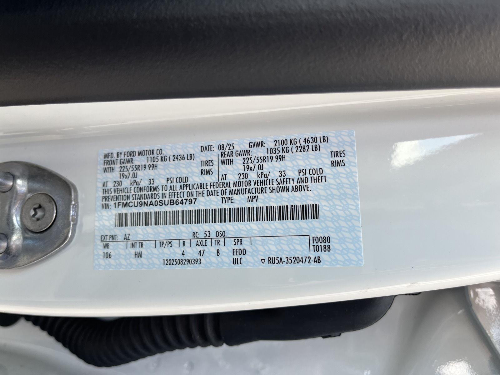 New 2025 Ford Escape for sale in St. Joseph MO