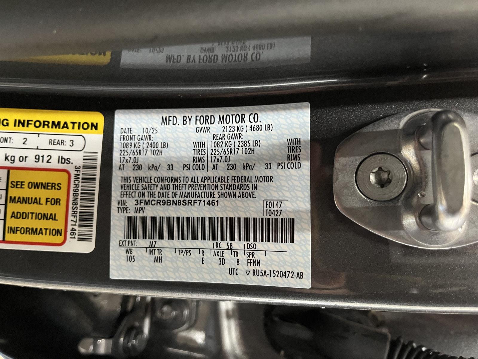 New 2025 Ford Bronco Sport for sale in St. Joseph MO