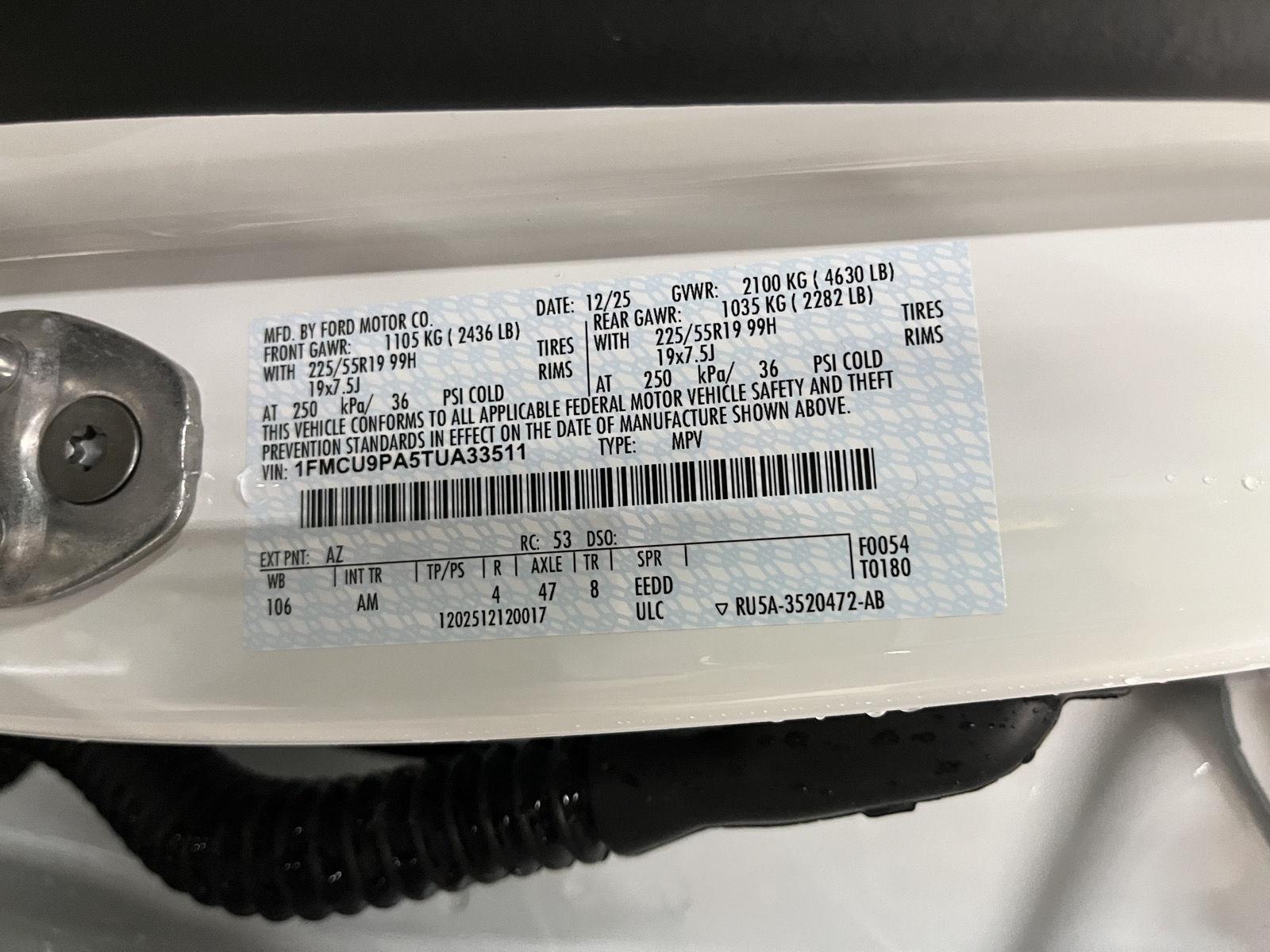 New 2026 Ford Escape for sale in St. Joseph MO