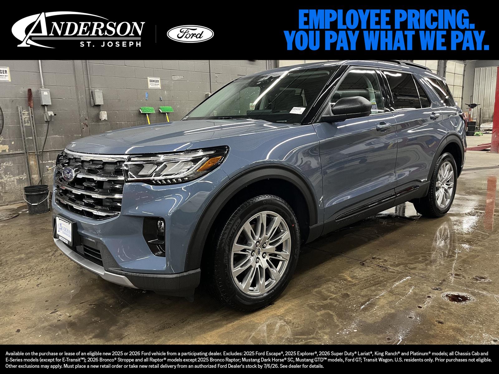 New 2026 Ford Explorer for sale in St. Joseph MO