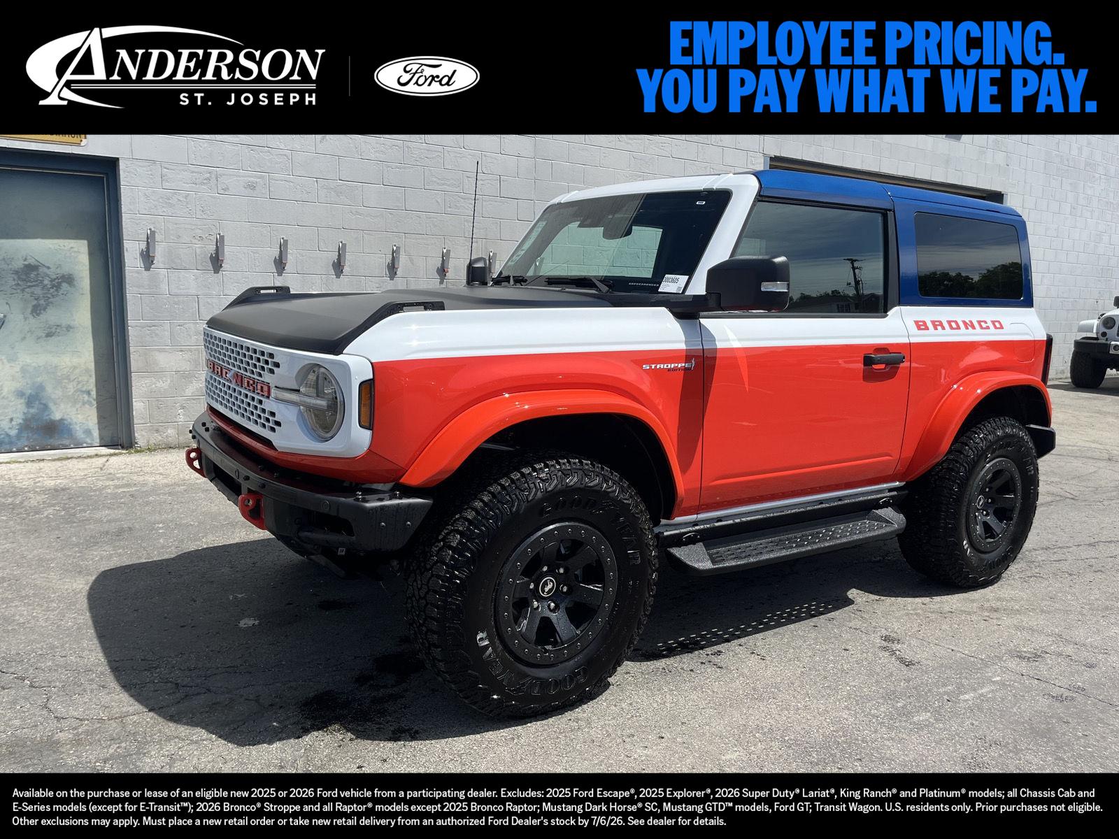 New 2025 Ford Bronco for sale in St. Joseph MO