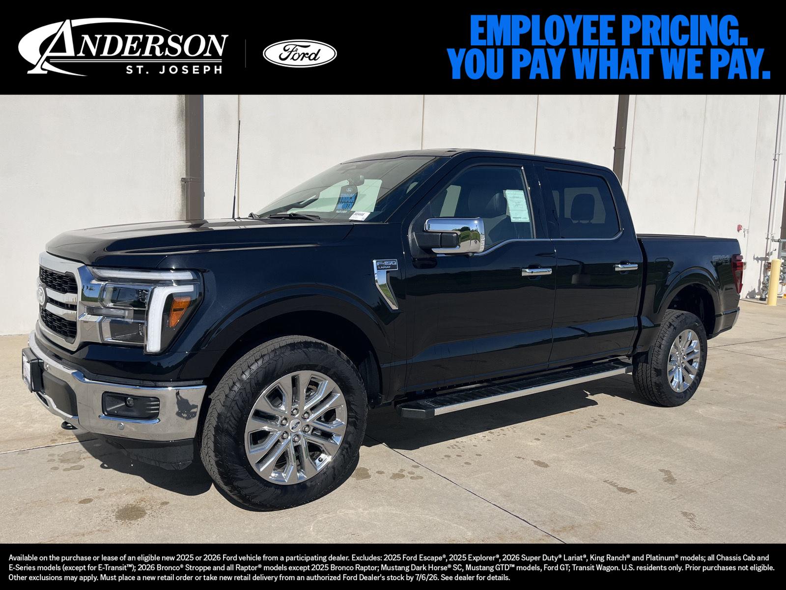 New 2025 Ford F-150 for sale in St. Joseph MO