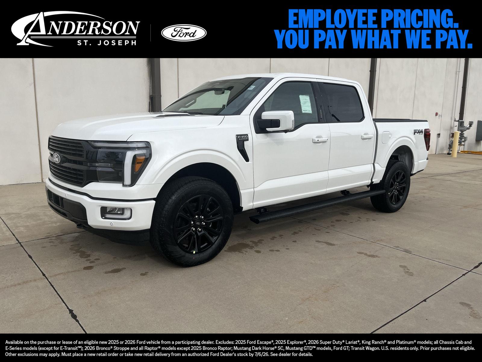 New 2026 Ford F-150 for sale in St. Joseph MO