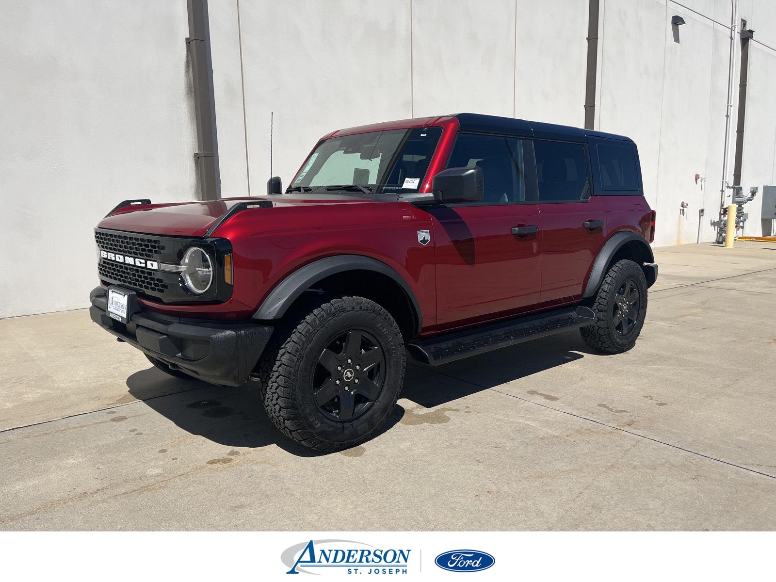 Ruby Red Metallic Tinted Clearcoat 2025 Ford Bronco SUV / Crossover Four-Wheel Drive 7-Speed Manual