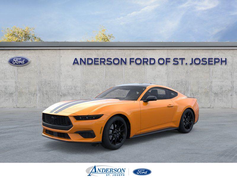 Orange Fury Metallic Tri-Coat 2026 Ford Mustang Coupe Rear-Wheel Drive Automatic