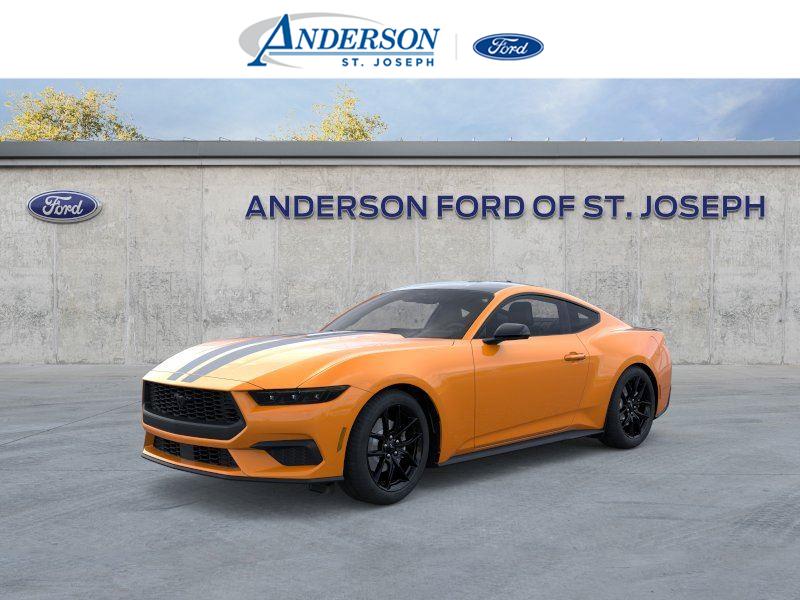 Orange Fury Metallic Tri-Coat 2026 Ford Mustang Coupe Rear-Wheel Drive Automatic