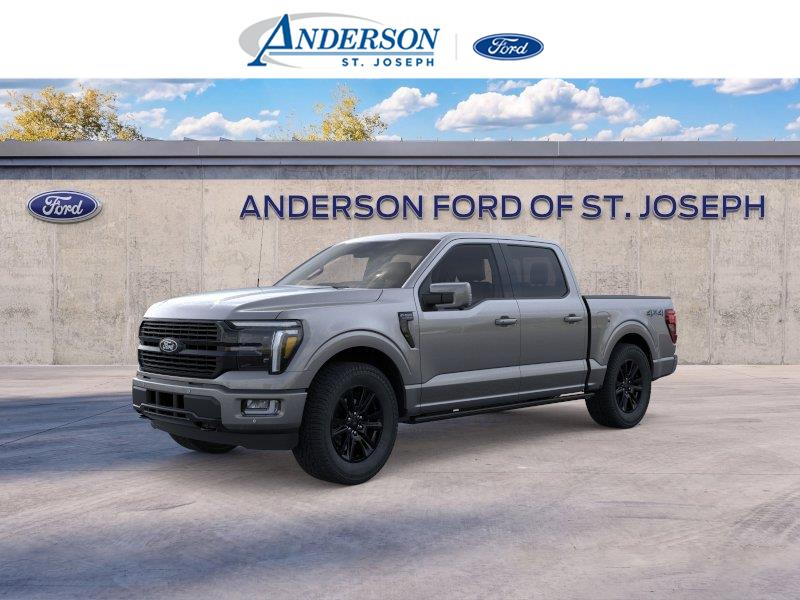 Carbonized Gray 2025 Ford F-150 Pickup Truck Four-Wheel Drive Automatic