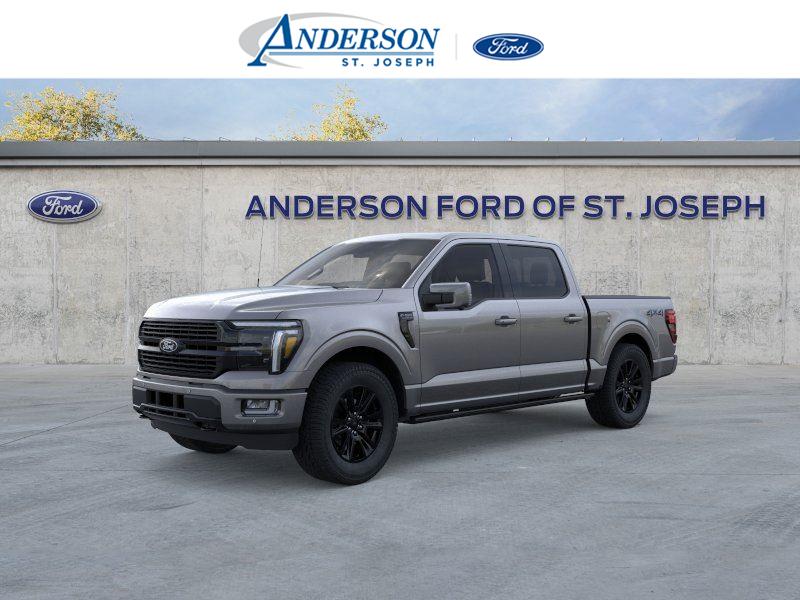 Carbonized Gray 2025 Ford F-150 Pickup Truck Four-Wheel Drive Automatic