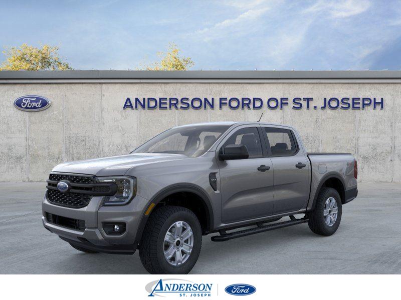 Carbonized Gray 2025 Ford Ranger Pickup Truck Four-Wheel Drive Automatic