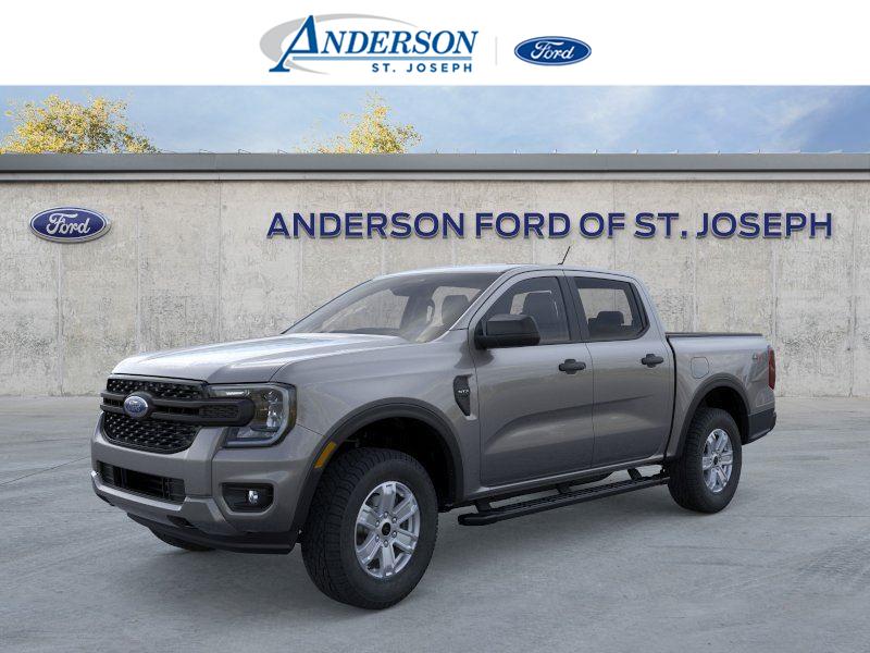 Carbonized Gray 2025 Ford Ranger Pickup Truck Four-Wheel Drive Automatic