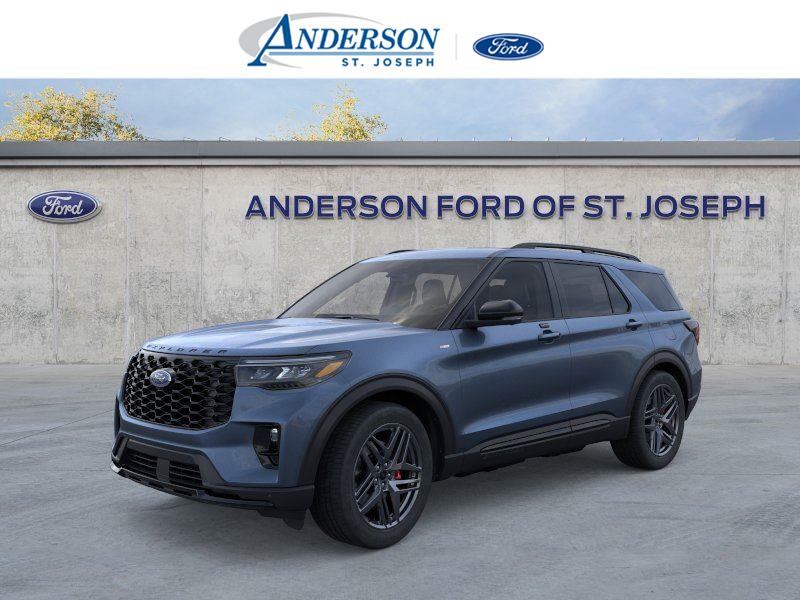 Vapor Blue Metallic 2026 Ford Explorer SUV / Crossover All-Wheel Drive Automatic