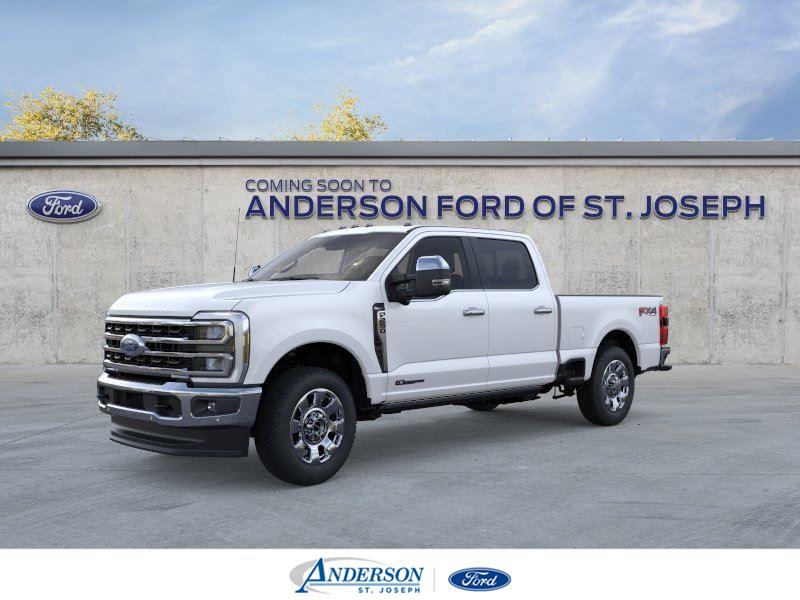 Star White Metallic Tri-Coat 2026 Ford F-250 Super Duty Pickup Truck Four-Wheel Drive Automatic