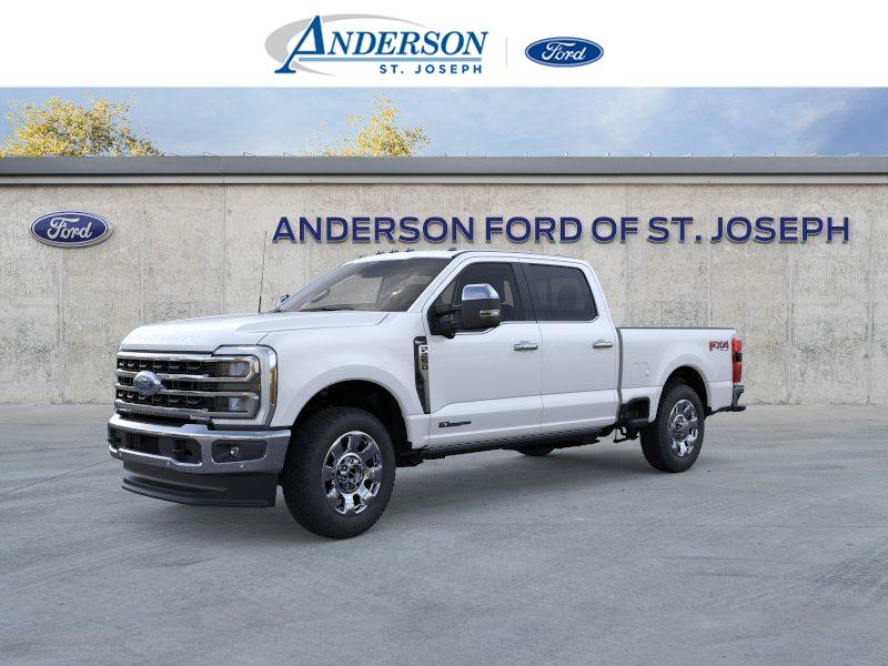 Star White Metallic Tri-Coat 2026 Ford F-250 Super Duty Pickup Truck Four-Wheel Drive Automatic