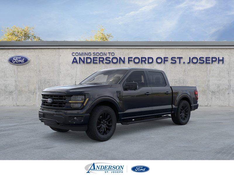 Agate Black Metallic 2026 Ford F-150 Pickup Truck Four-Wheel Drive Automatic