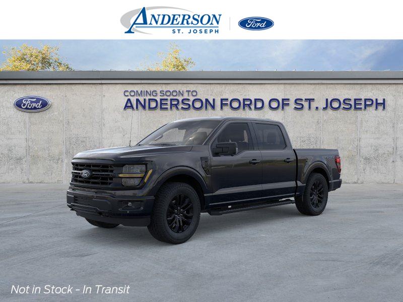 Agate Black Metallic 2026 Ford F-150 Pickup Truck Four-Wheel Drive Automatic