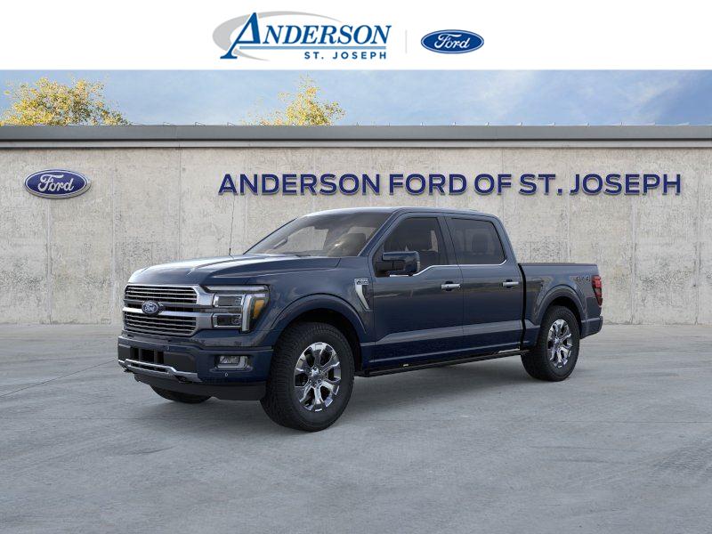 Antimatter Blue Metallic 2026 Ford F-150 Pickup Truck Four-Wheel Drive Automatic